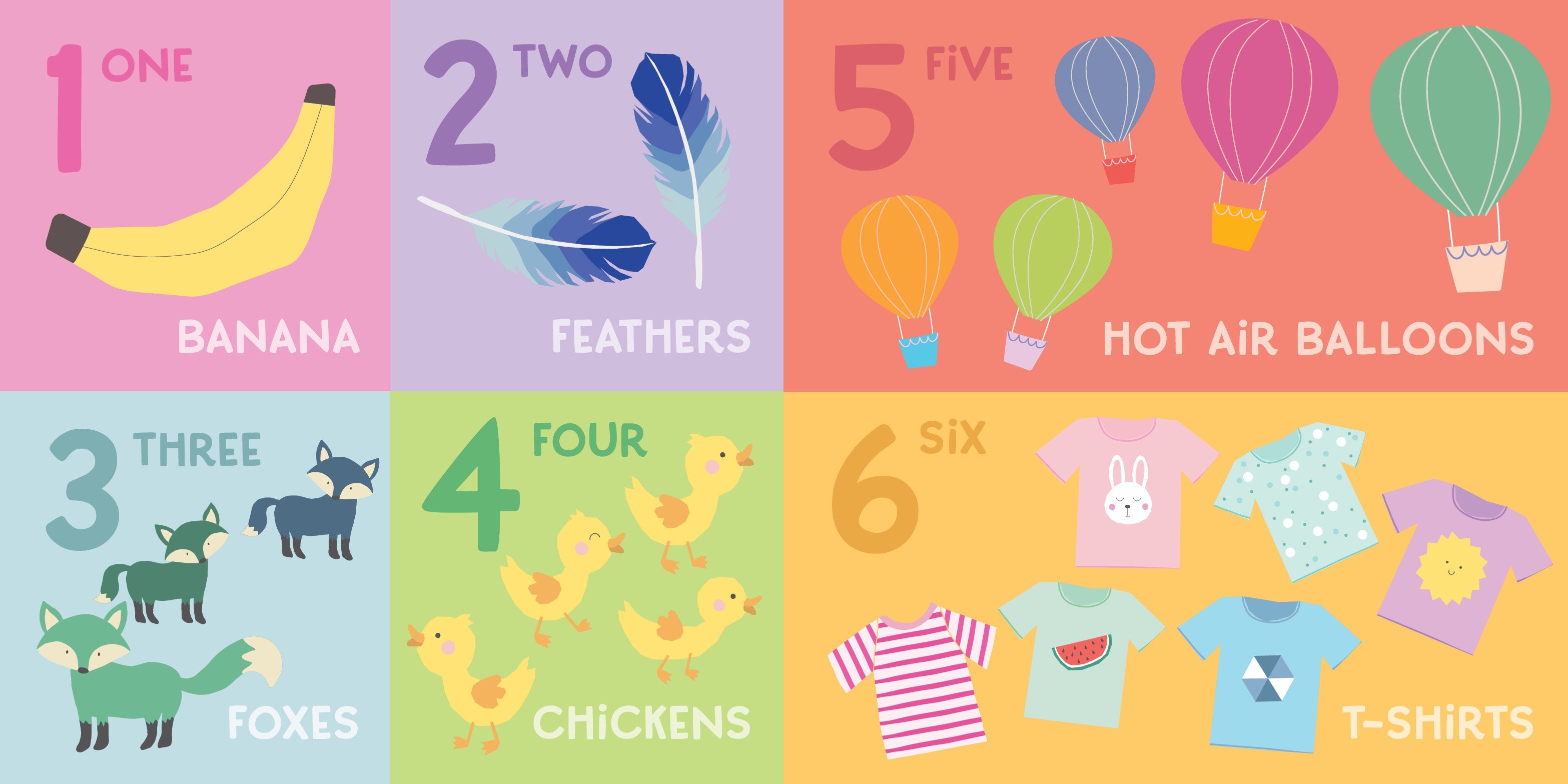 Padded Learning Book - My First Book of Numbers — inside page 1