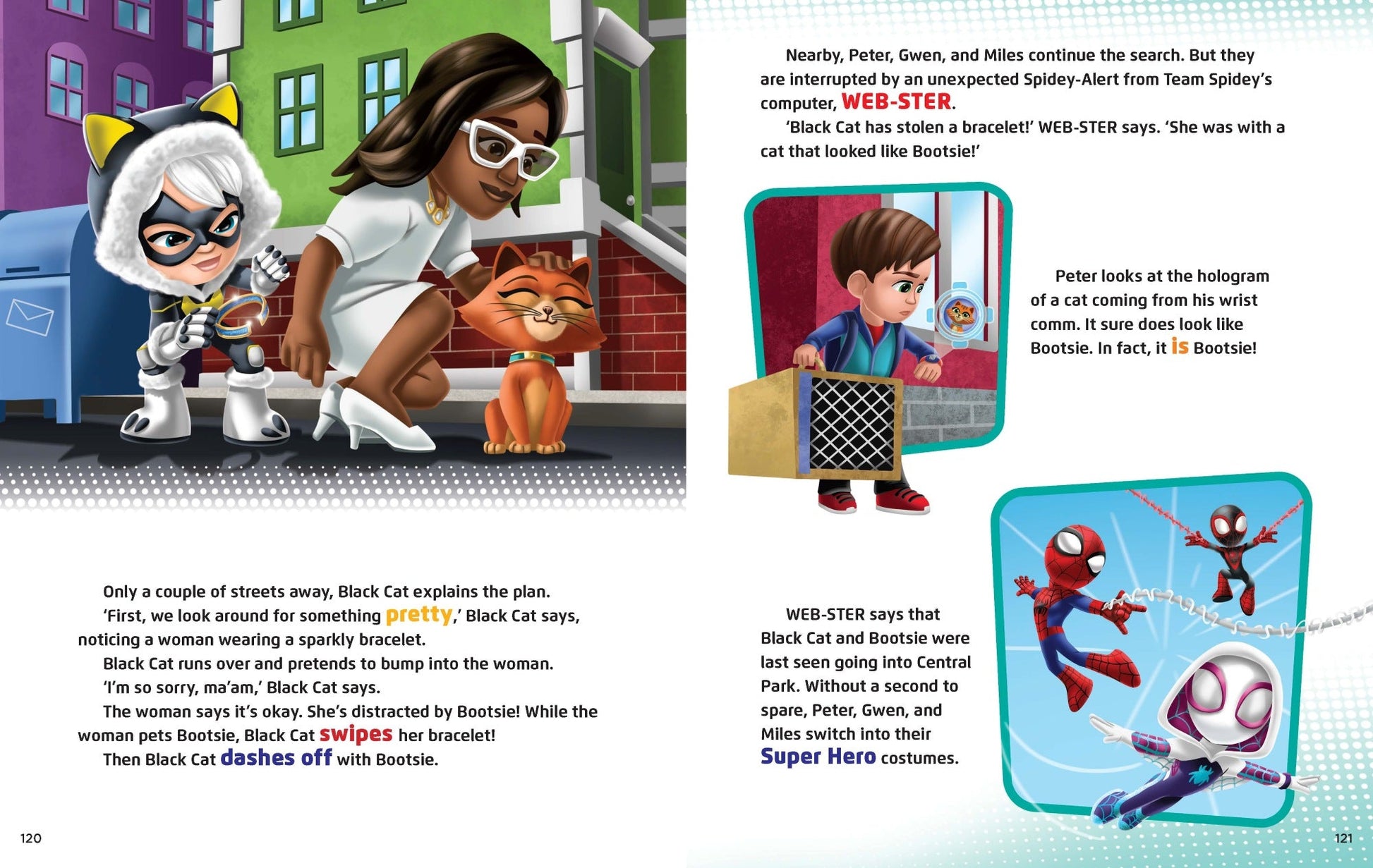 Spidey and His Amazing Friends - Treasury of Stories Vol. 3 - Super Hero Stories — inside page 7