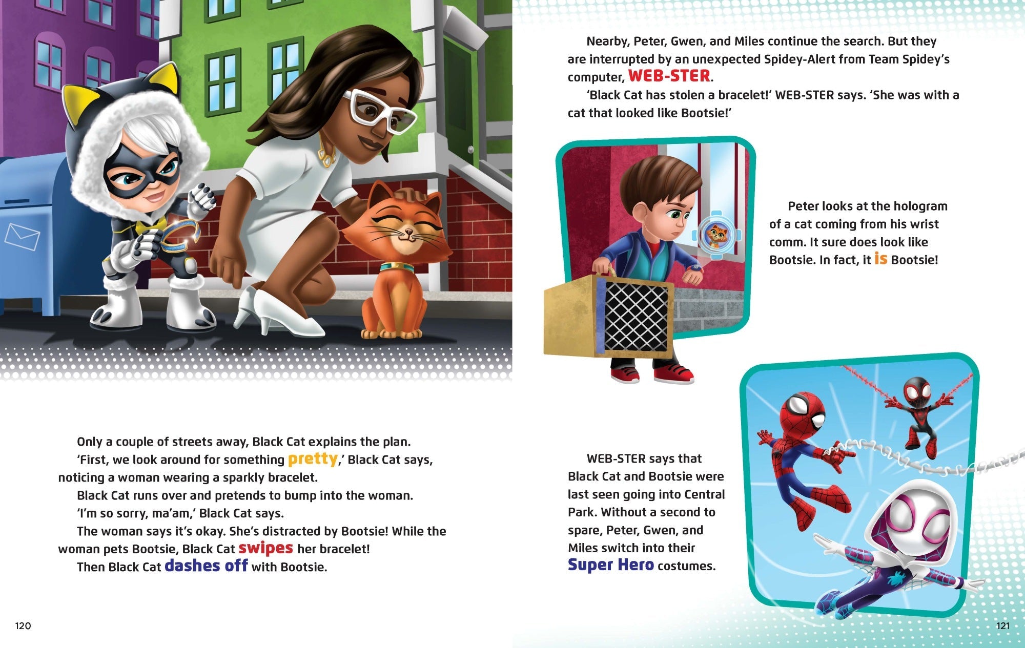 Spidey and His Amazing Friends - Treasury of Stories Vol. 3 - Super Hero Stories — inside page 7
