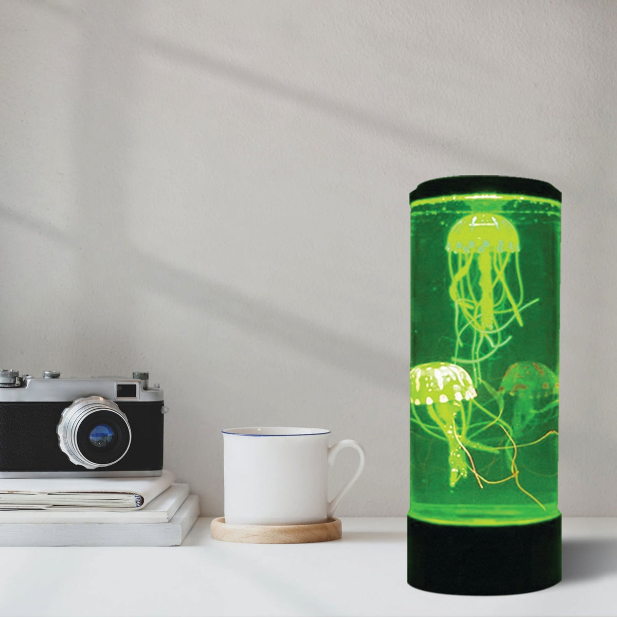 Jelly Fish Tank Round Black with Adaptor