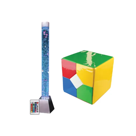 Bubble Tube 183cm & Extra Large Remote Cube - view 2