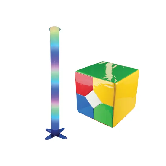 Waterless LED Tube 183cm & Extra Large Remote Cube