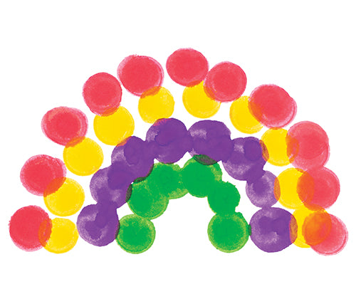 Dot Paint Markers 6 pack - Bright Assorted