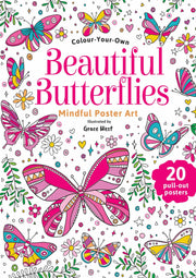 Mindful Poster Art - Beautiful Butterflies