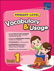 Primary Level Vocabulary and Usage Book 1