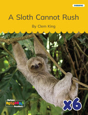A Sloth Cannot Rush x 6 (Digraphs)