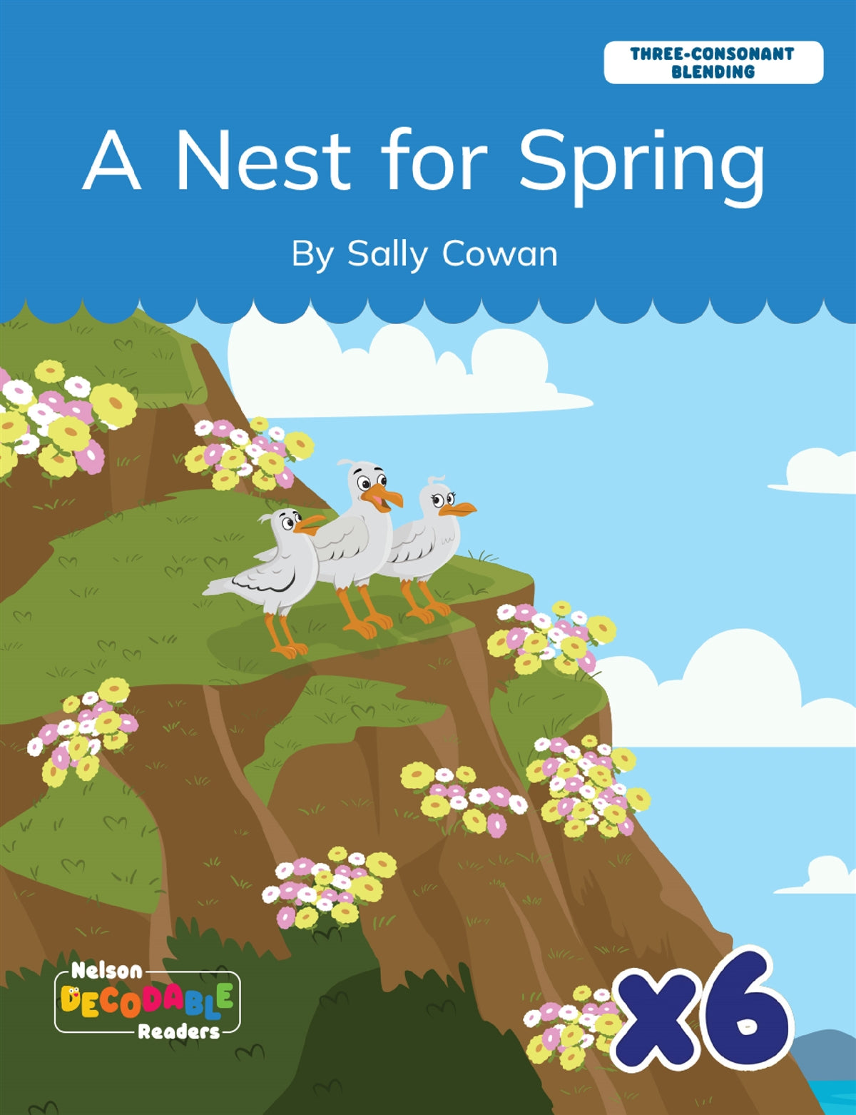A Nest for Spring x 6 (Consonant Blending)