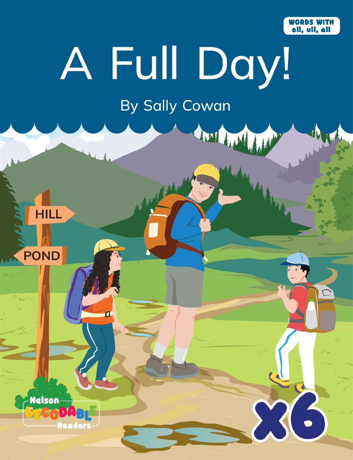 A Full Day! X 6 (Words with ull, oll, all)