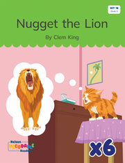Nugget the Lion x 6 (Set 18, Book 9)