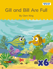Gill and Bill Are Full x 6 (Words with ull, oll, all)