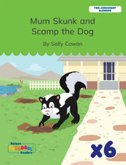 Mum Skunk and Scamp the Dog x 6 (Consonant Blending)