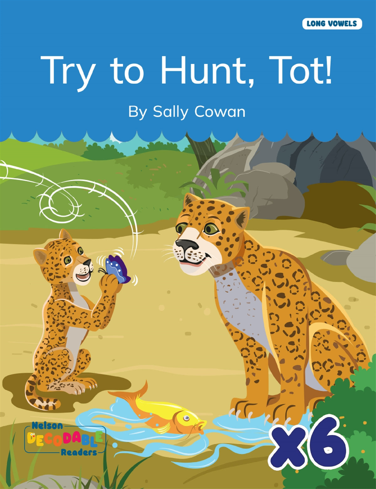 Try to Hunt, Tot! x 6 (Long Vowels Alternative Spellings)