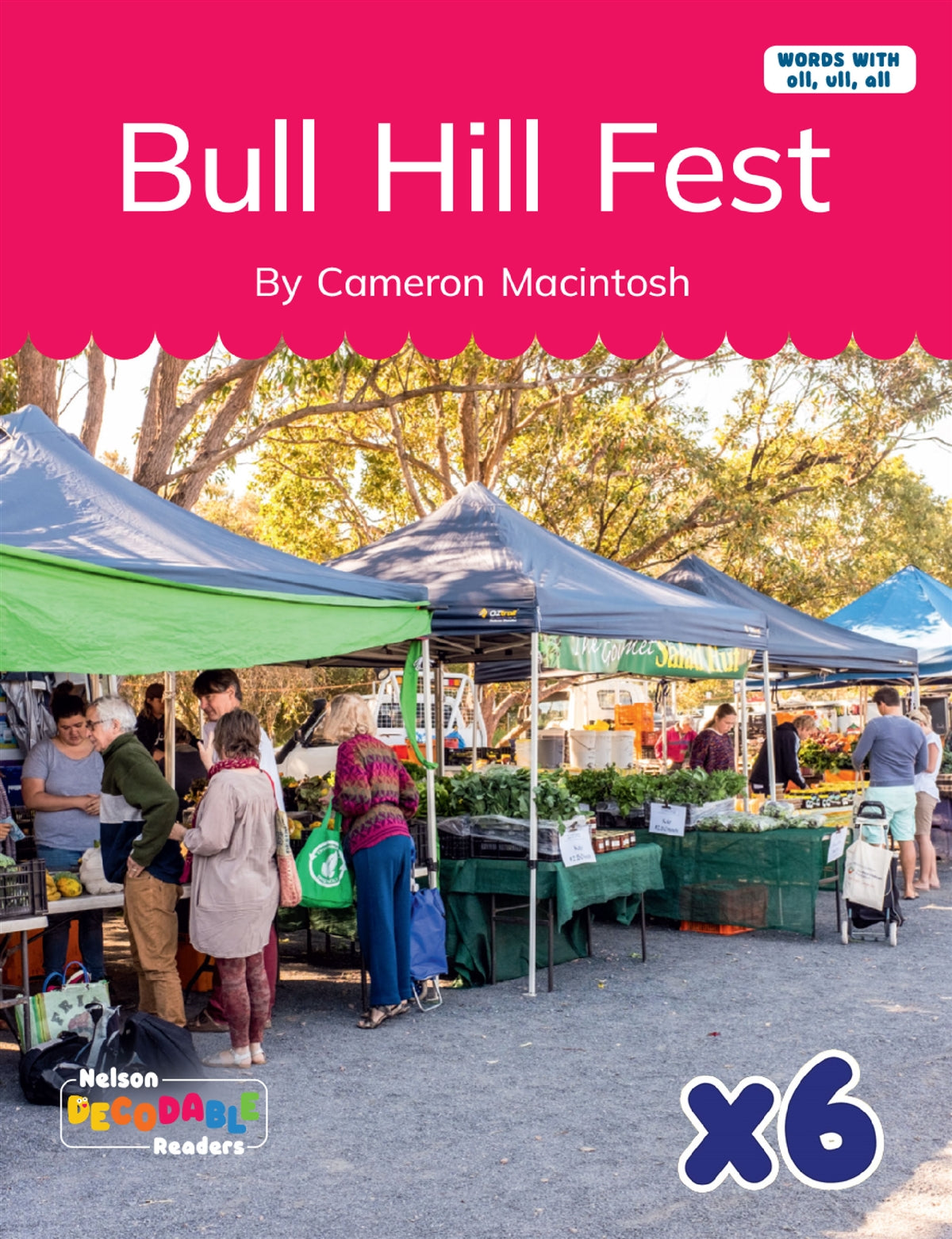 Bull Hill Fest x 6 (Words with ull, oll, all)
