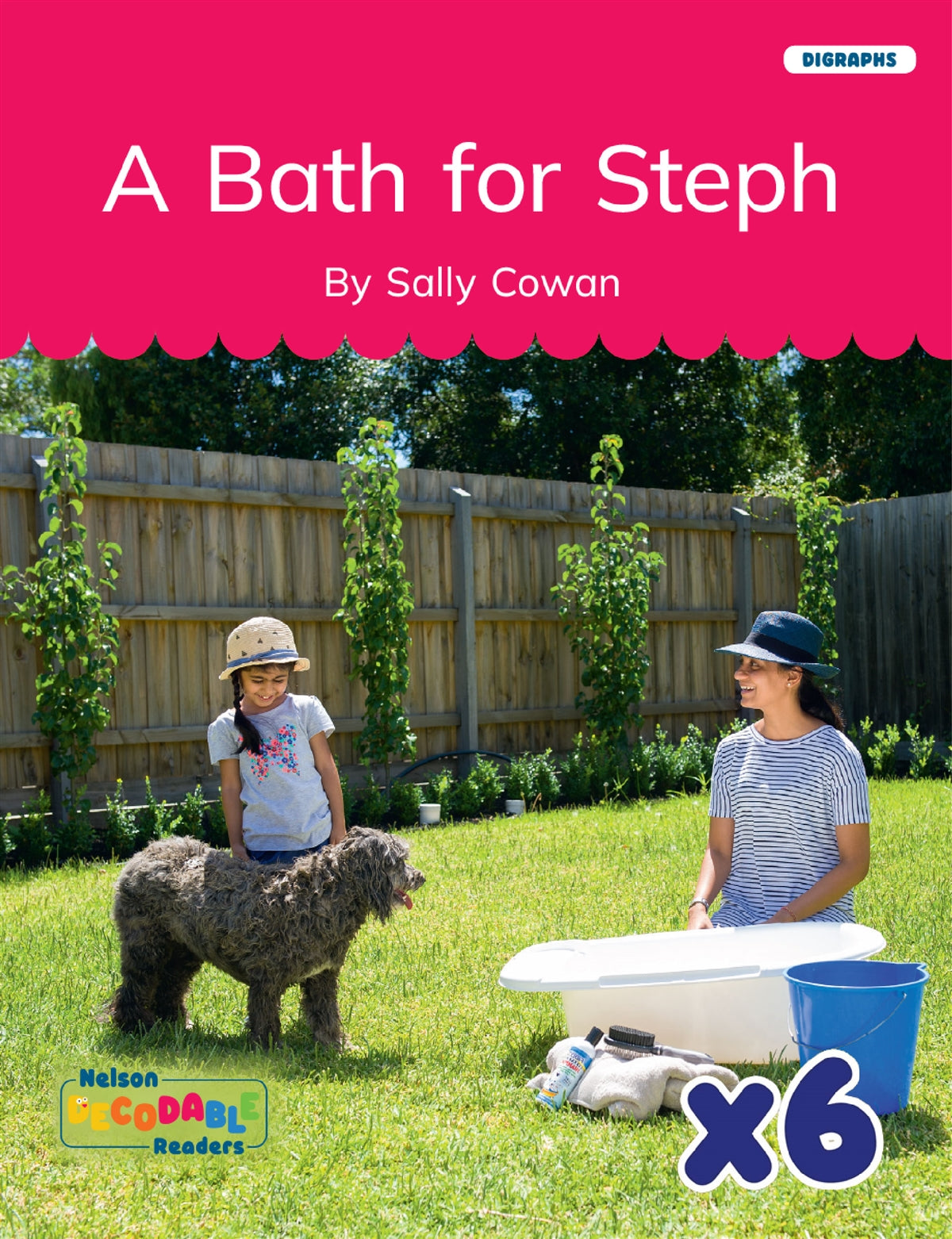 A Bath for Steph x 6 (Digraphs)