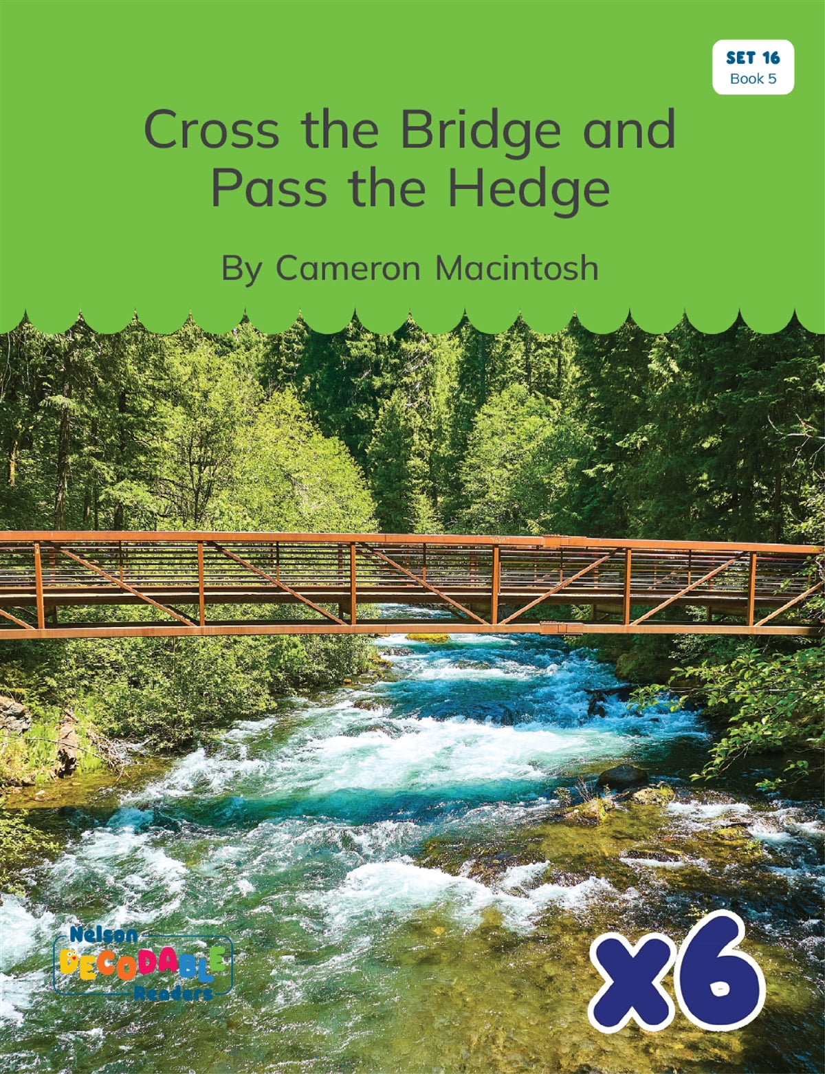Cross the Bridge and Pass the Hedge x 6 (Set 16, Book 5)