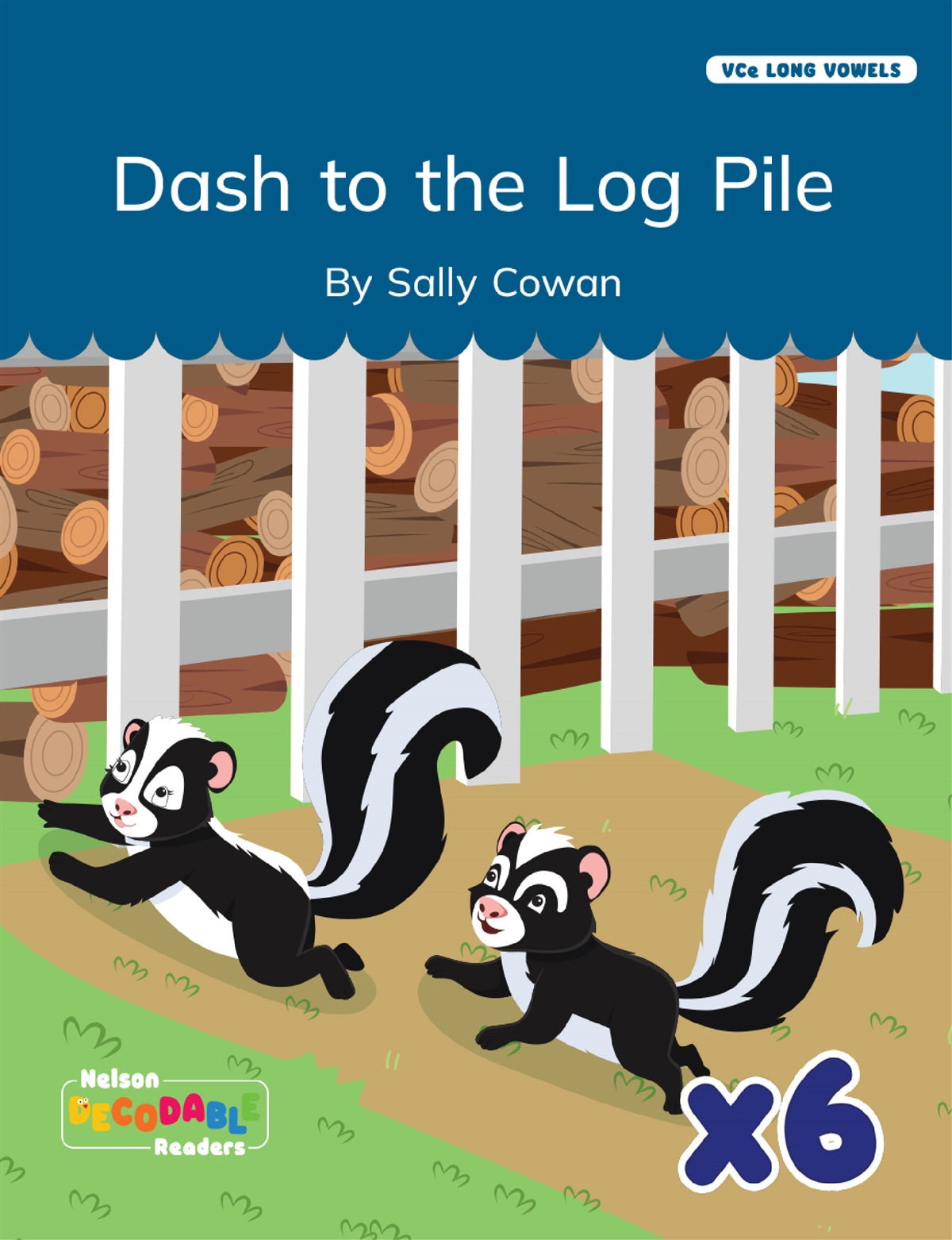 Dash to the Log Pile x 6 (VCe Long Vowels)