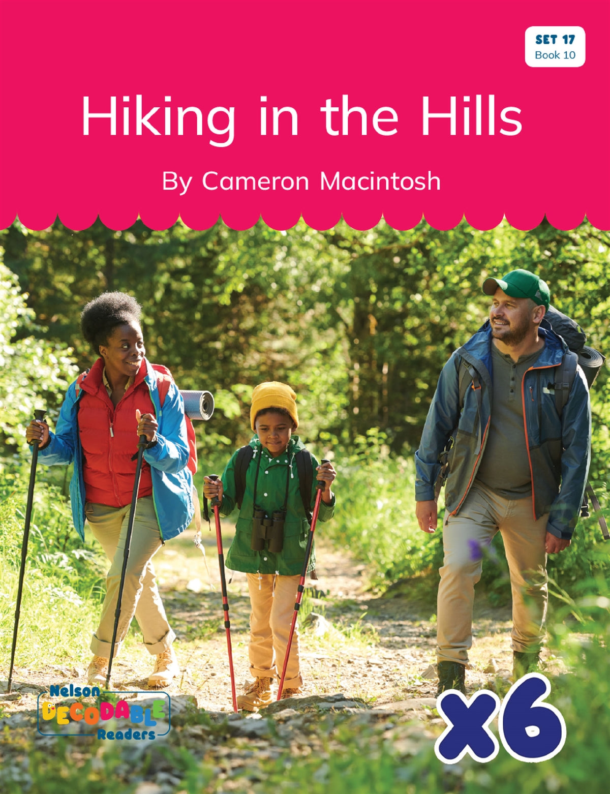 Hiking in the Hills x 6 (Set 17, Book 10)