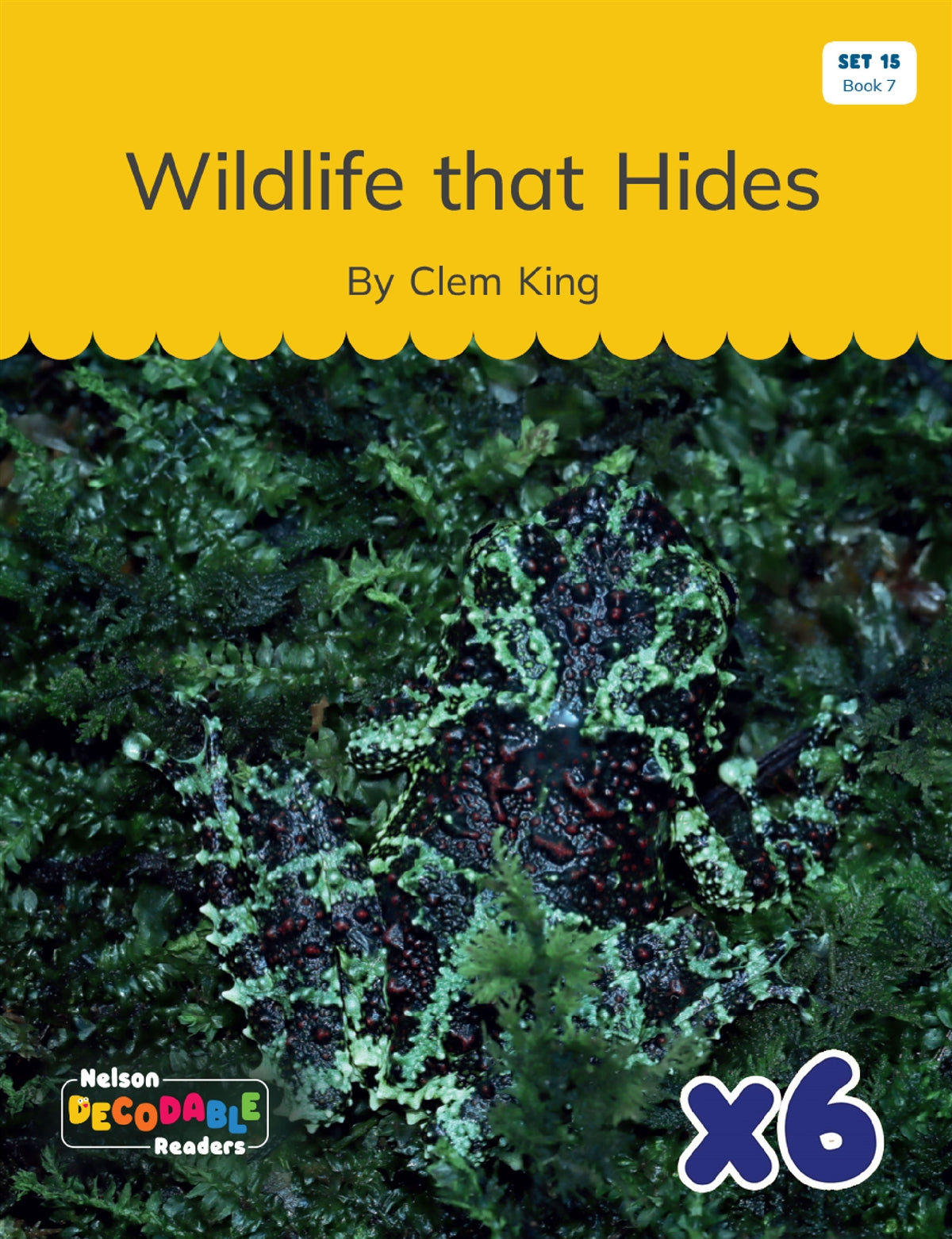 Wildlife that Hides x 6 (Set 15, Book 7)