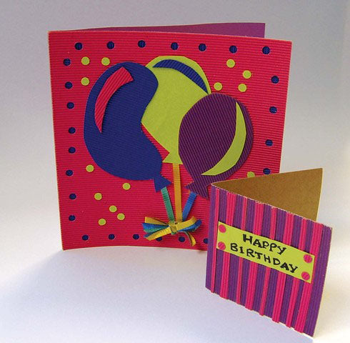 Corrugated Board A4 Coloured