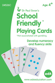 School Friendly Cards (Carton of 100 Individual Packs)