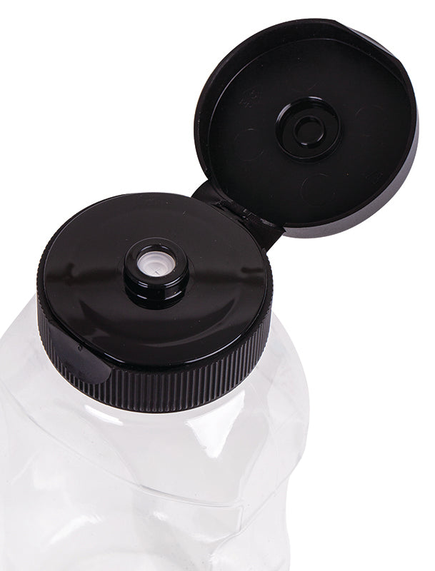 Upside Down Squeeze Bottle with Non Drip Valve - 3 pack