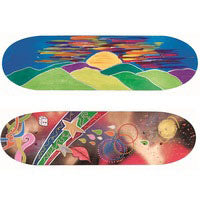 Skateboard Deck 80 x 20cm - Skateboard Single #1156