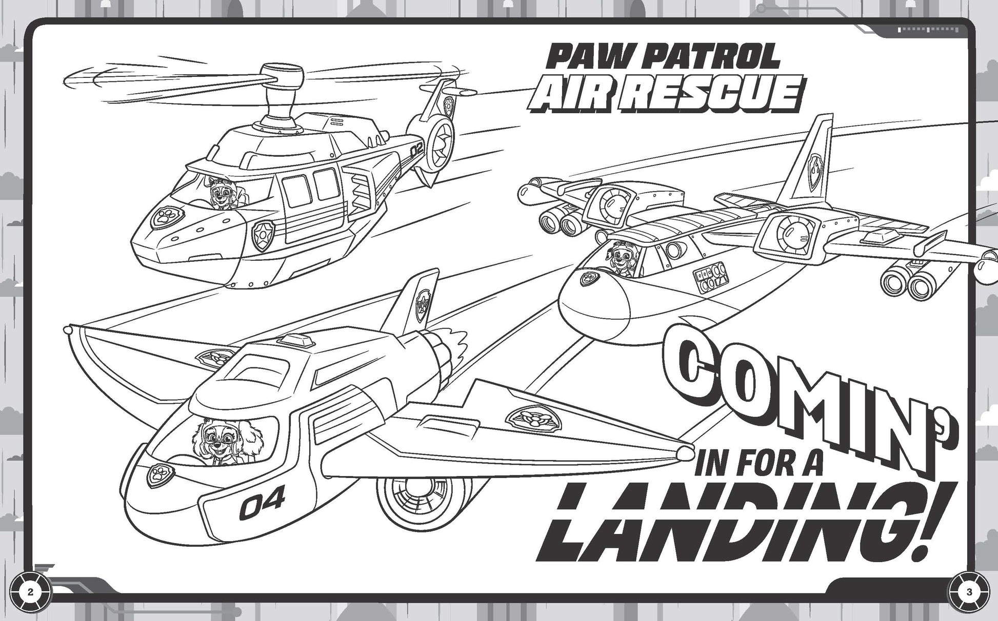 PAW Patrol - Activity Fun Pack - Mission Air Rescue — inside page 6