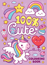 100% Cute - 32pp Colouring Book