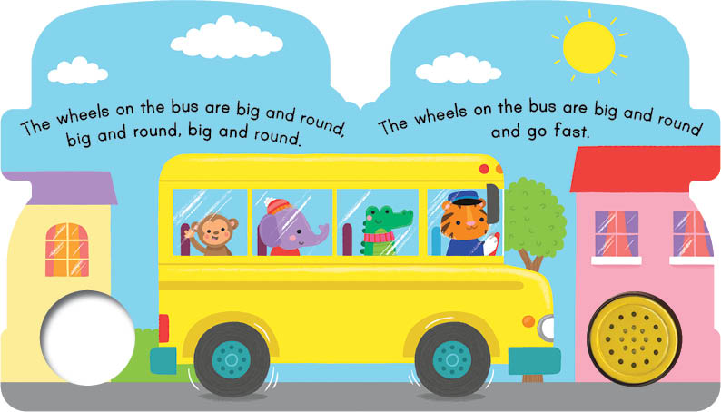 1-Button Sound Book - The Wheels on the Bus