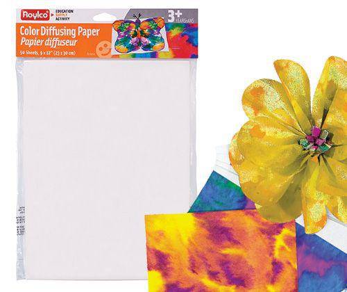 Colour Dispersing Paper - Pack of 50