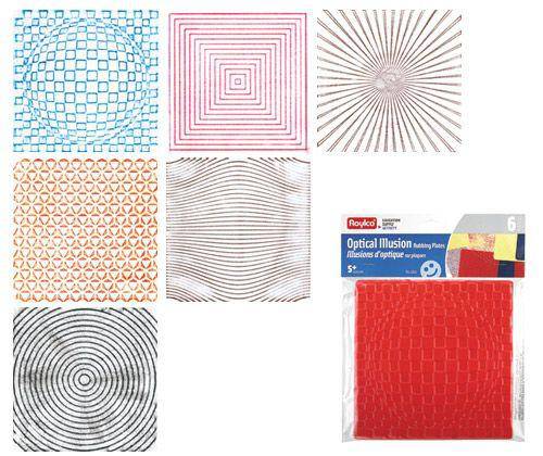 Rubbing Plates - Optical (Pack of 6)
