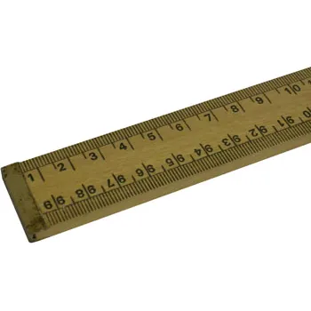 Ruler With Brass Ends 1m - view 2