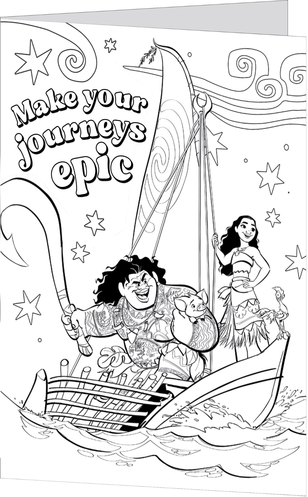 Disney Moana - Gallery Wall Art — inside page 1