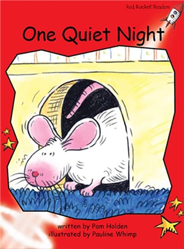 Red Rocket Readers: Early Level 1 Fiction Set B: One Quiet Night (Reading Level 4/F&P Level C)