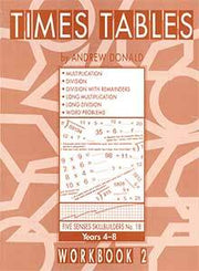 Skillbuilders Times Tables Workbook 2