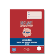 Splash 9*7 48pg 8mm Ruled Exercise Book (Pack of 20)