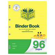 Spirax 229 Recycled Binder Book A4 96 Page 8mm Ruled (Pack of 10)
