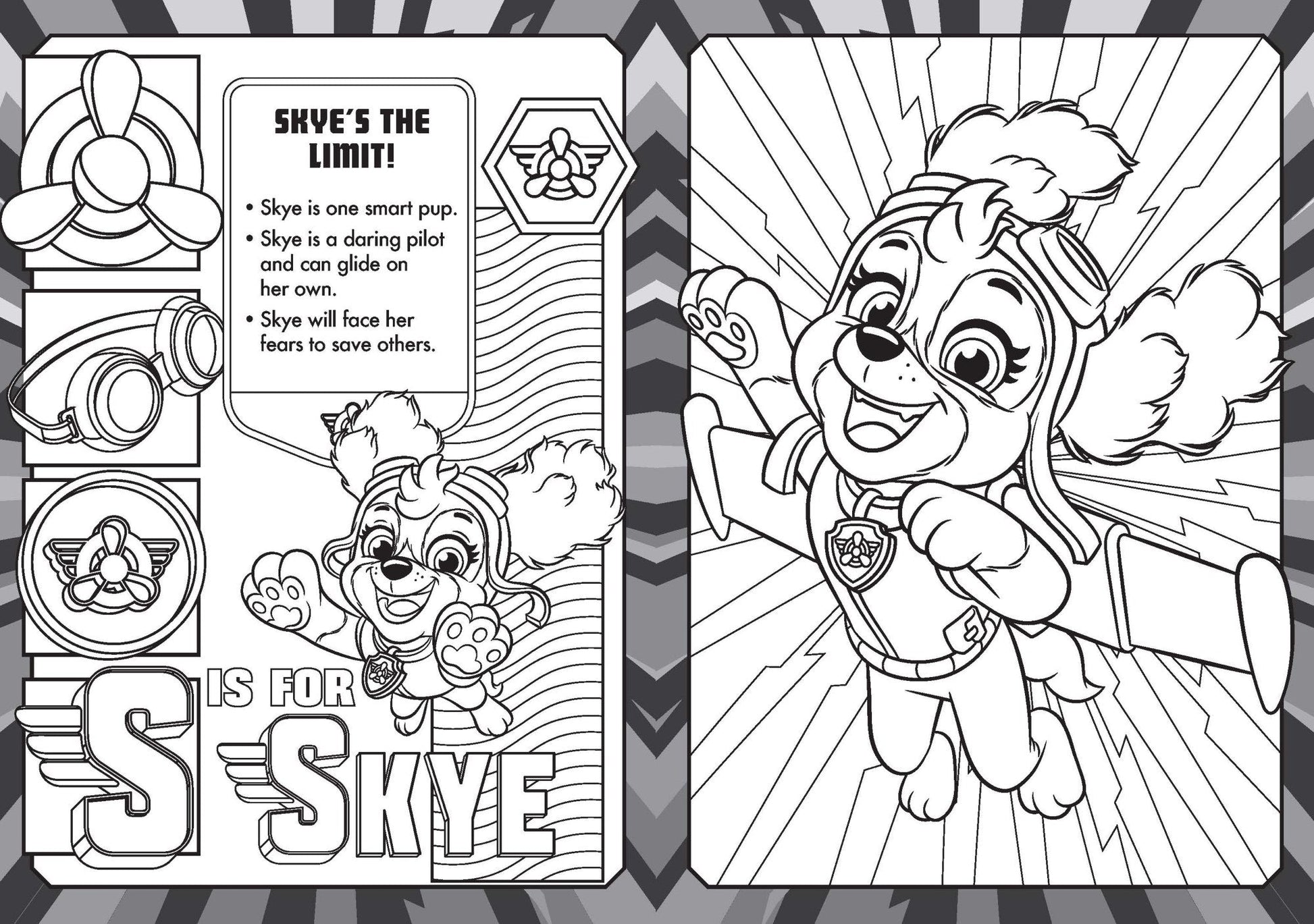 PAW Patrol - 32pp Colouring Book - To the Rescue! — inside page 4
