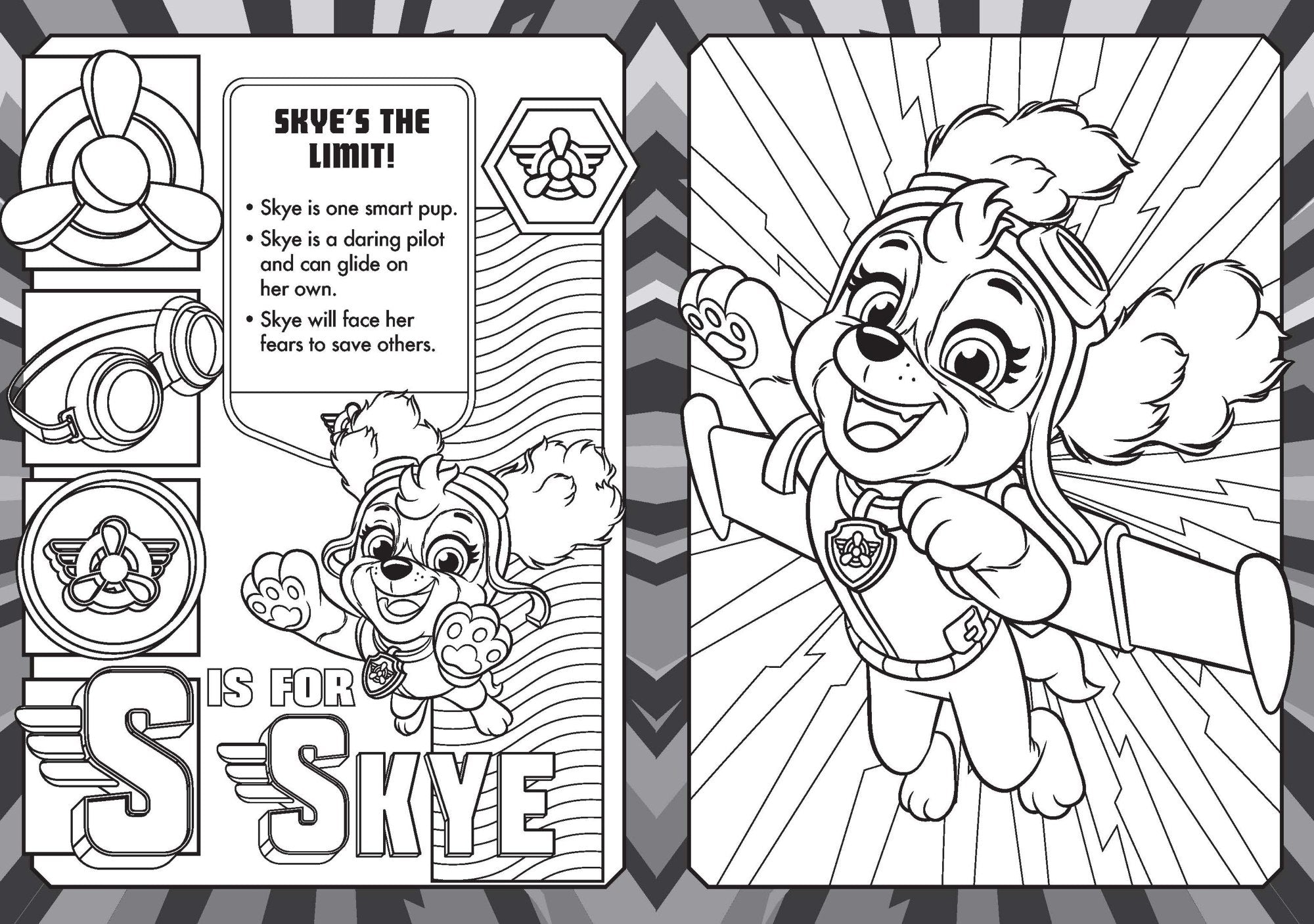PAW Patrol - 32pp Colouring Book - To the Rescue! — inside page 4