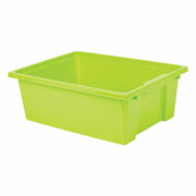 Medium Tote Tray - Lime Green