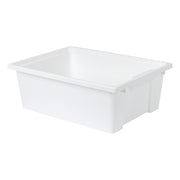 Medium Tote Tray - White