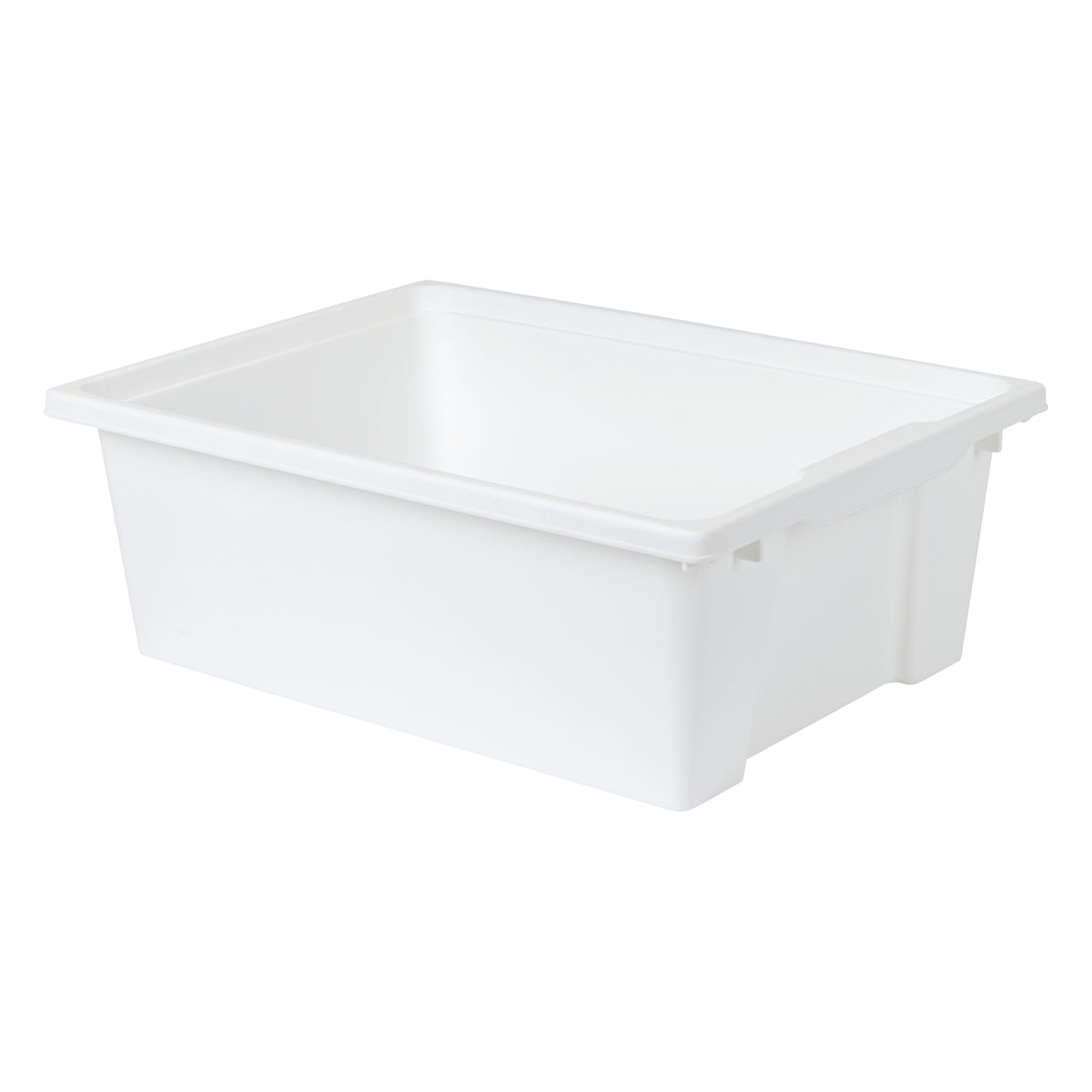 Medium Tote Tray - White