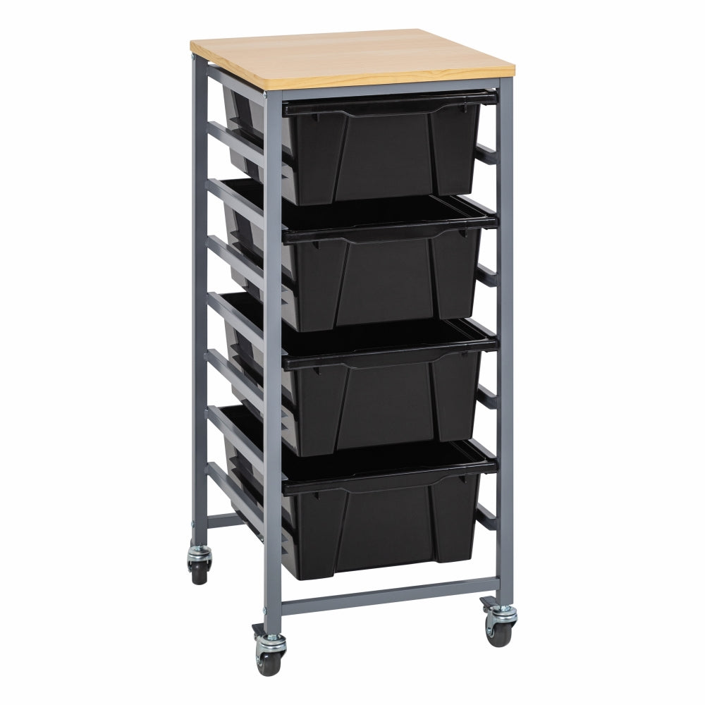Single Tote Tray Trolley Kit