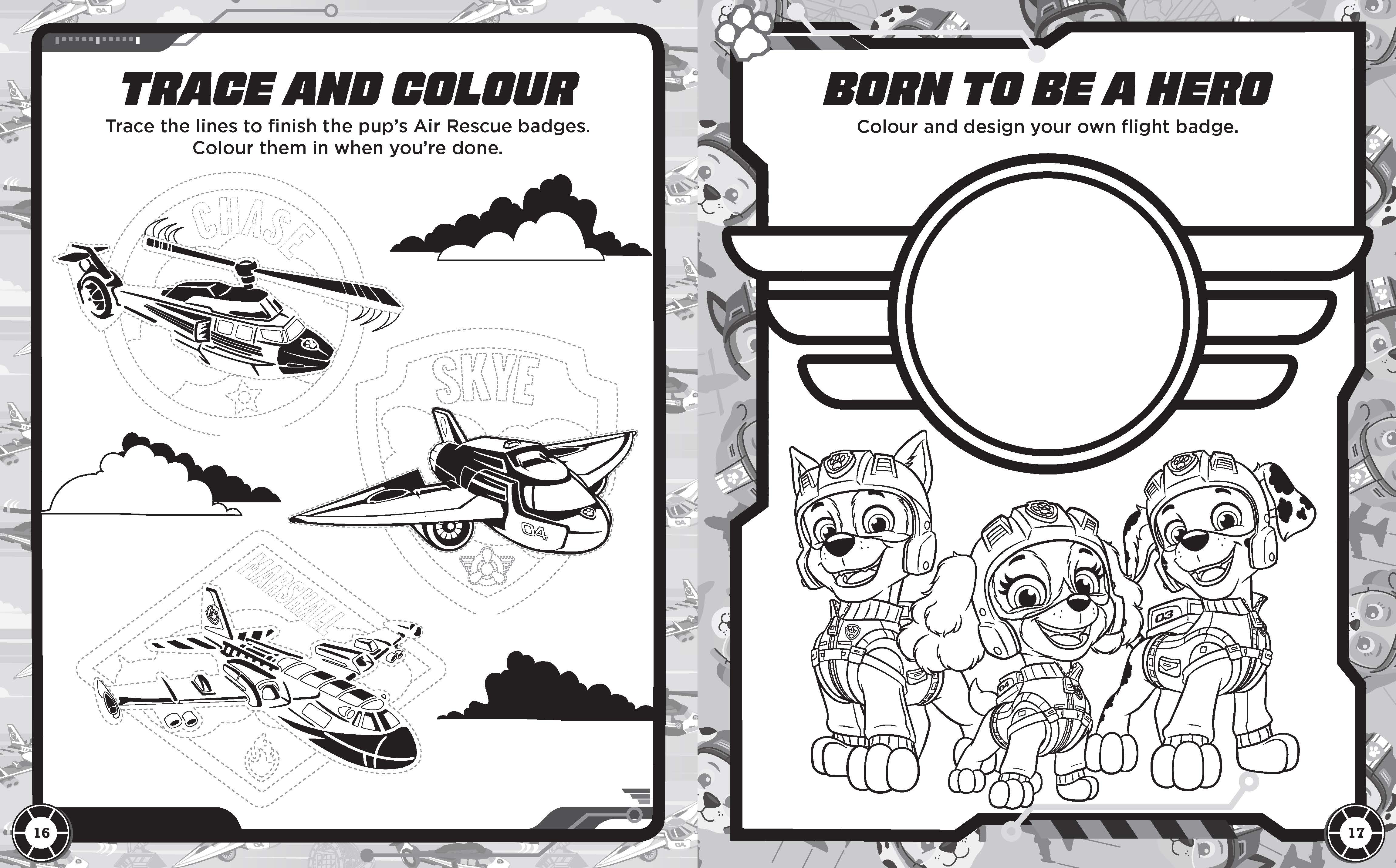 PAW Patrol - Activity Fun Pack - Mission Air Rescue — inside page 5