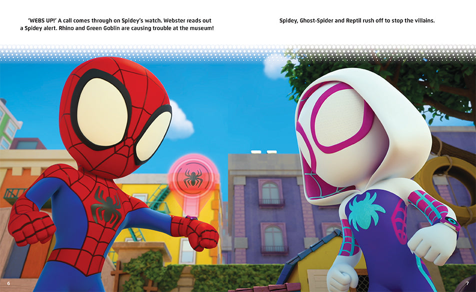 Spidey and His Amazing Friends - Collect-Me Book - Dino-Rama — inside page 3