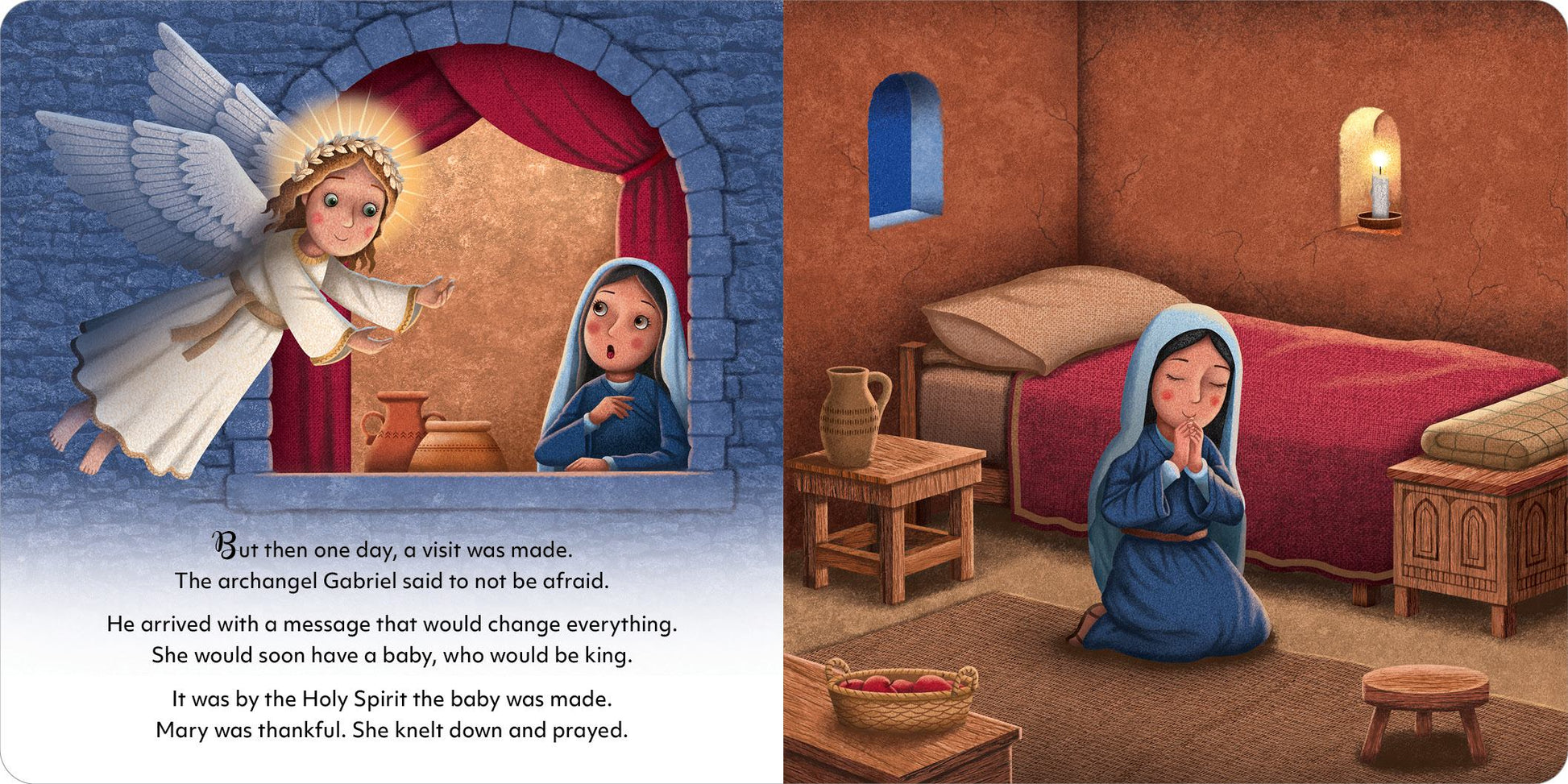 Story Time - Padded Board Book - The Nativity — inside page 4