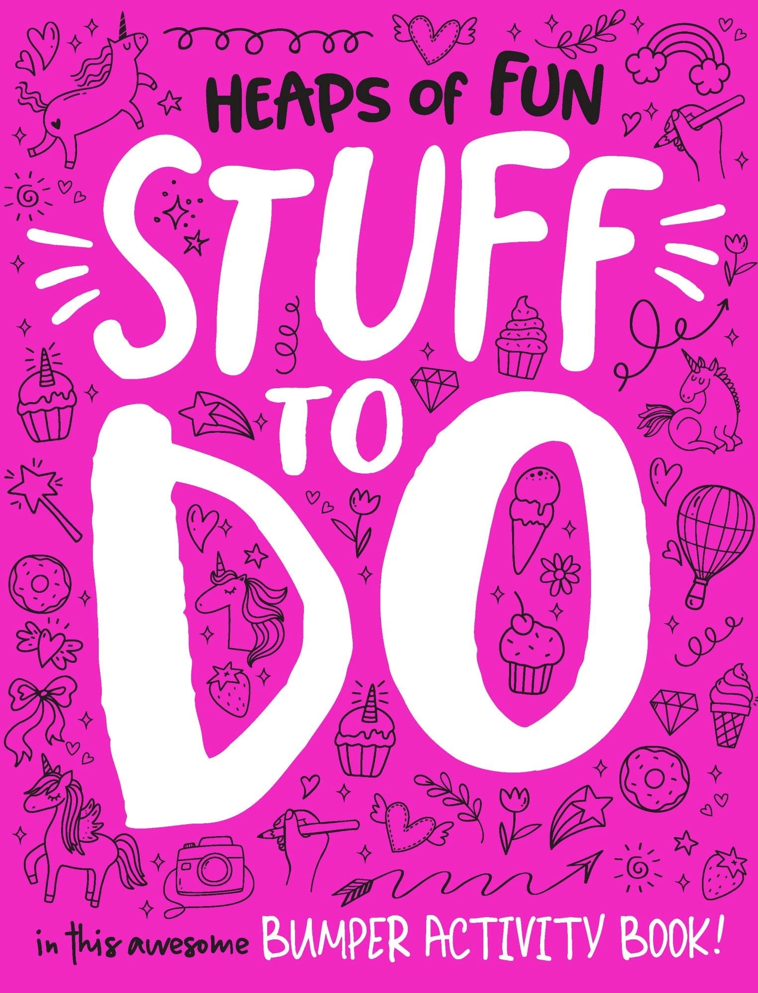 Bumper Activity Book - Heaps of Fun Stuff to Do - Pink Vol.2 — inside page 1