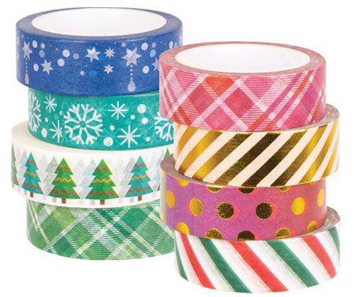 Washi Tape - Christmas (Pack of 8)