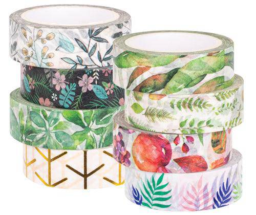Washi Tape - Plant (Pack of 8)