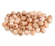 Wooden Beads - Natural Round (16mm): Pack of 100